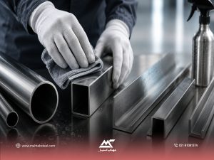 تمیز کردن استیل