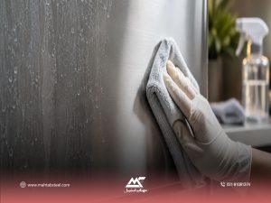 لکه‌های آب را از روی استیل