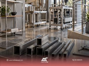 پروفیل استیل سایز کوچک